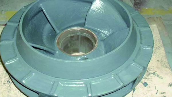 污水泵磨损修复—水泵叶轮冲刷、腐蚀修复胶粘应用解决方案！