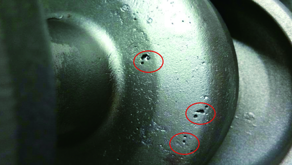 金属铸造件缺陷，使用铸造修补剂可轻松修复