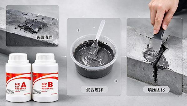HR-8768 石墨高温胶解决方案|石墨坩埚及石墨高温构件修补与粘接 HR-8768 石墨高温胶解决方案|石墨坩埚及石墨高温构件修补与粘接