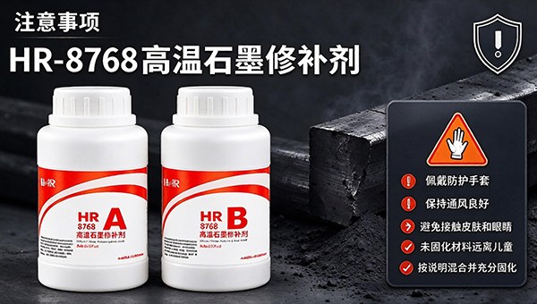 HR-8768 石墨高温胶解决方案|石墨坩埚及石墨高温构件修补与粘接 HR-8768 石墨高温胶解决方案|石墨坩埚及石墨高温构件修补与粘接