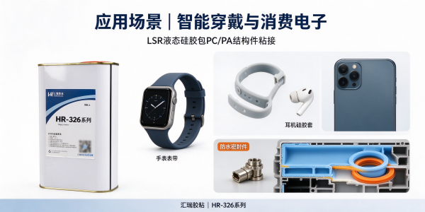 LSR液态硅胶包PC/PA/金属粘接用胶解决方案