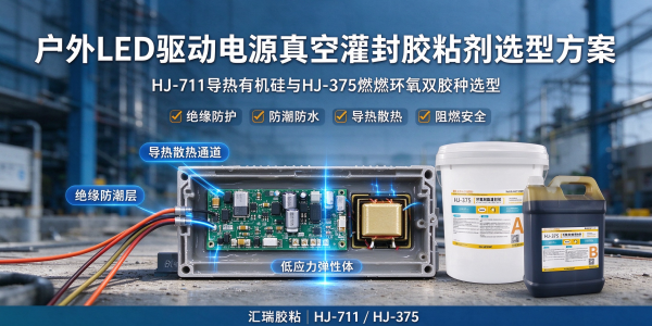 LED 灯具驱动电源真空灌封胶粘剂选型方案 LED 灯具驱动电源真空灌封胶粘剂选型方案